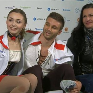 Cleo Hamon & Denys Strekalin - 2019 Finlandia Trophy FS
