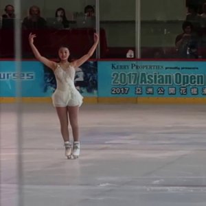Yuna Shiraiwa - 2017 Asian Open Figure Skating Trophy - SP - Fancam