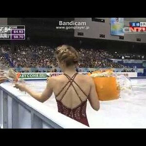 Ashley Wagner -  Grand Prix Final 2013 FS (CCTV, Chinese commentary)