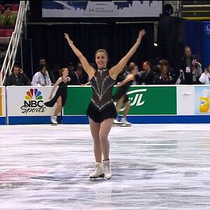 Ashley Wagner -  Skate America 2013 SP (Eurosport, British commentary)