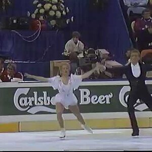 Andrea Weppelmann & Hendryk Schamberger FRG - 1987 World Championships CD1
