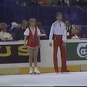 Andrea Weppelmann & Hendryk Schamberger FRG - 1987 World Championships CD2