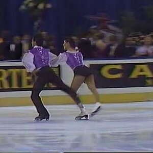 Isabelle Duchesnay & Paul Duchesnay FRA - 1987 World Championships CD2