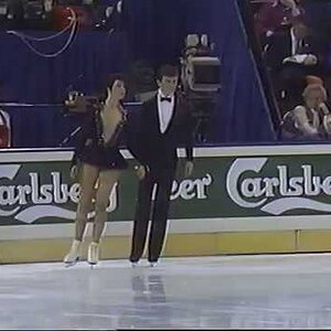 Monica MacDonald & Rodney Clarke AUS - 1987 World Championships CD3