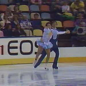 Monica MacDonald & Rodney Clarke AUS - 1987 World Championships OSP