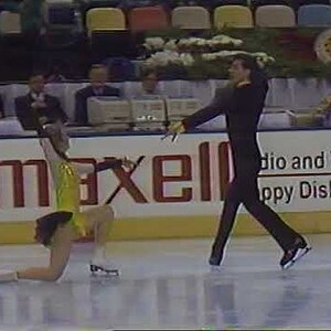 Hristina Boianova & Iavor Ivanov BUL - 1987 World Championships OSP