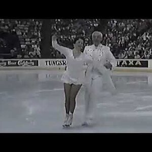 Harlene Lee and F. Ritter Shumway 1987 World Figure Skating Championships Exhibition