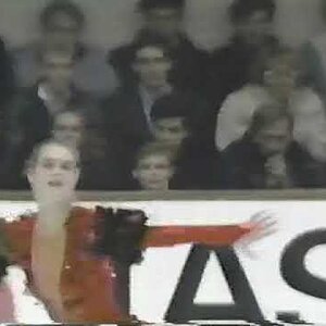 Katarina Witt - 1987 NHK Trophy FS and Interview