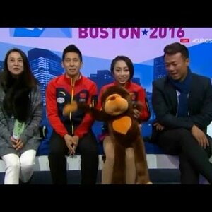 Wenjing Sui & Cong Han Season 2015-2016 SP WC (German commentary)