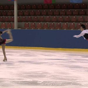Wenjing SUI & Cong HAN Season 2011-2012 FS JGP Volvo Cup