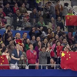 Wenjing Sui & Cong Han  Season 2014-2015 FS WC (Dutch commentary)