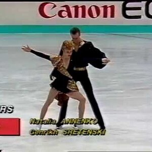 Natalia Annenko & Genrikh Sretenski USR - 1988 European Championships OSP