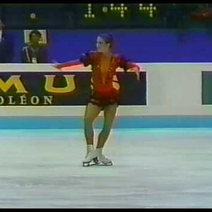 Katarina Witt (GDR) - 1988 Europeans, Ladies' Long Program