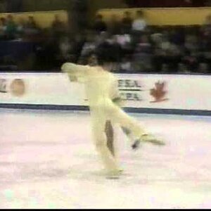 1988 Jr Canadians Julie Marcotte Juan Carlos Noria FD