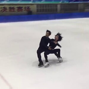 Wenjing Sui & Cong Han  Season 2017-2018 August 2017   "Hallelujah"  1st version