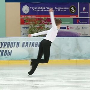 Evgeni SEMENENKO, SP, 5th stage of the Russian Cup (Junior) 2018