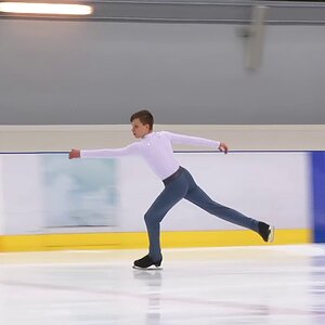 Evgeni Semenenko, SP, All-Russian competition "Nadezhda Ross" (Junior) 2019