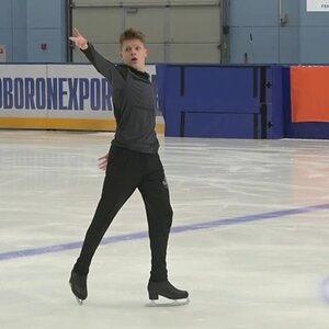 Evgeni Semenenko. Short program. Russian Junior Test Skates 2020/21