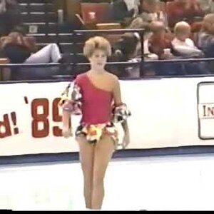 Simone Lang 1989 Skate America SP