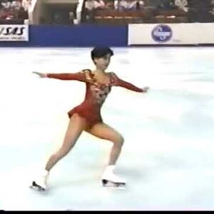 Junko Yaginuma 1989 Skate America SP