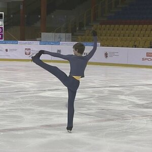 Mark KONDRATIUK RUS Short Program 2020 Mentor Torun Cup