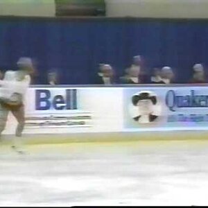 Simone Lang (GDR) - 1989 Skate Canada International, Ladies' Free Skate