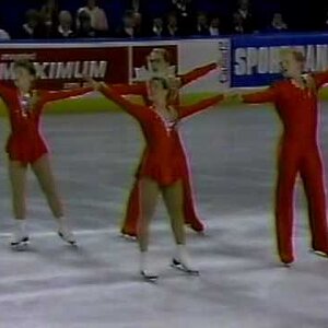 1989 Skate Canada Fours competition / Menzies - Wheeler &  McNeil - Watson