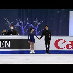 Wenjing SUI / Cong HAN Season 2020-2021 FS World Championships (Russian commentary)