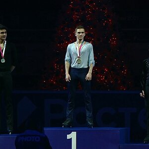 Mark Kondratiuk - Award Ceremony. Men. Russian Figure Skating Championship 2021
