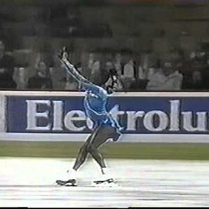 Surya Bonaly FRA - 1990 Junior World Championship LP