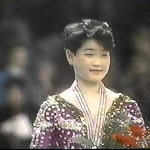 Medal Ceremony, Ladies Event - 1990 Junior World Championship LP