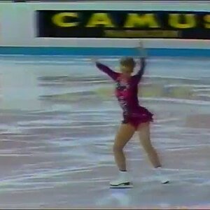 Patrica Neske FRG - 1990 European Championship SP