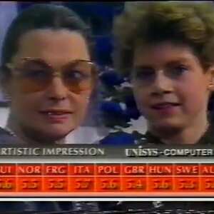Evelyn Grossman GDR - 1990 European Championship LP