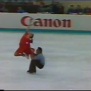 Isabelle Duchesnay & Paul Duchesnay FRA - 1990 European Championship FD