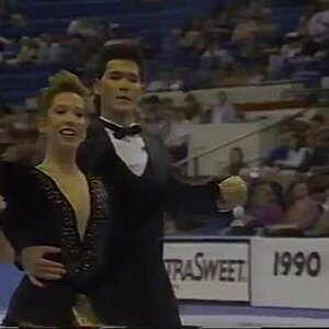 Mimi Wacholder & Bruce Montemayor - 1990 US Nationals Figure Skating Championships CD1