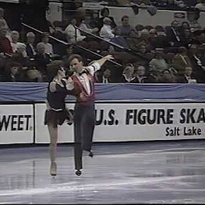Hilary Olney & John Millier - 1990 US Figure Skating Nationals Championships FD