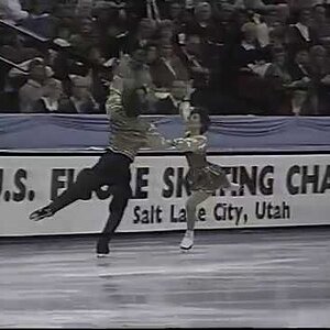 Ann Morton Neale & Lawrence Shaffer - 1990 US Figure Skating Nationals Championships FD