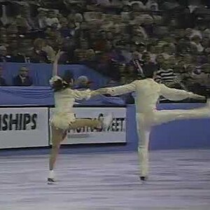 Kristi Yamaguchi and Rudy Galindo - 1990 U.S. Championships FS