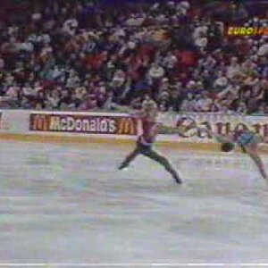 Carz & Williams (USA) - 1990 Worlds, Pairs' Original Program (German Broadcast Feed)