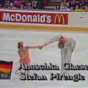 Gläser & Pfrengle (FRG) - 1990 Worlds, Pairs' Original Program (German Broadcast Feed)