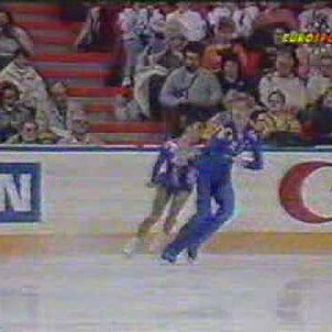 Kuchiki & Sand (USA) - 1990 Worlds, Pairs' Original Program (German Broadcast Feed)
