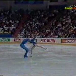 Kovarikova & Novotny (TCH) - 1990 Worlds, Pairs' Free Skate (German Broadcast Feed)