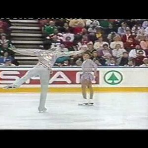 Isabelle Brasseur & Lloyd Eisler: LP World Figure Skating Championships 1990 Halifax