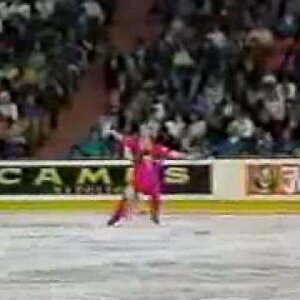 Jo-Anne Borlase-Martin Smith OSP 1990 World Figure Skating Championships
