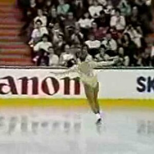 Jill Trenary OP 1990 World Figure Skating Championships