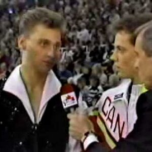 Kurt Browning Viktor Petrenko Interview 1990 World Figure