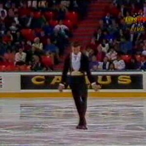 Oula Jaaskelainen (FIN) - 1990 Worlds, Men's Free Skate (British Broadcast Feed)