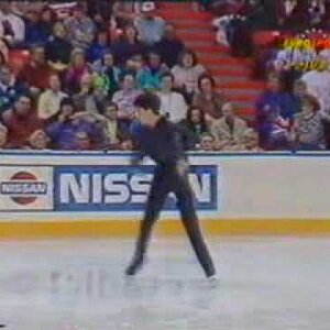 Steven Cousins (GBR) - 1990 Worlds, Men's Free Skate (British Broadcast Feed)