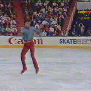 Oliver Höner (SUI) - 1990 Worlds, Men's Free Skate (British Broadcast Feed)