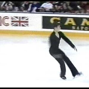 Christopher Bowman (USA) - 1990 World Figure Skating Championships, Men's Free Skate